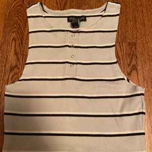 Kid’s cropped striped tanktop (M kids)